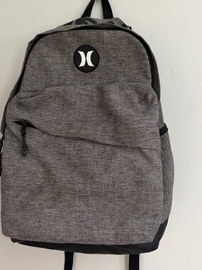 Hurley Grey Textured Everyday Backpack